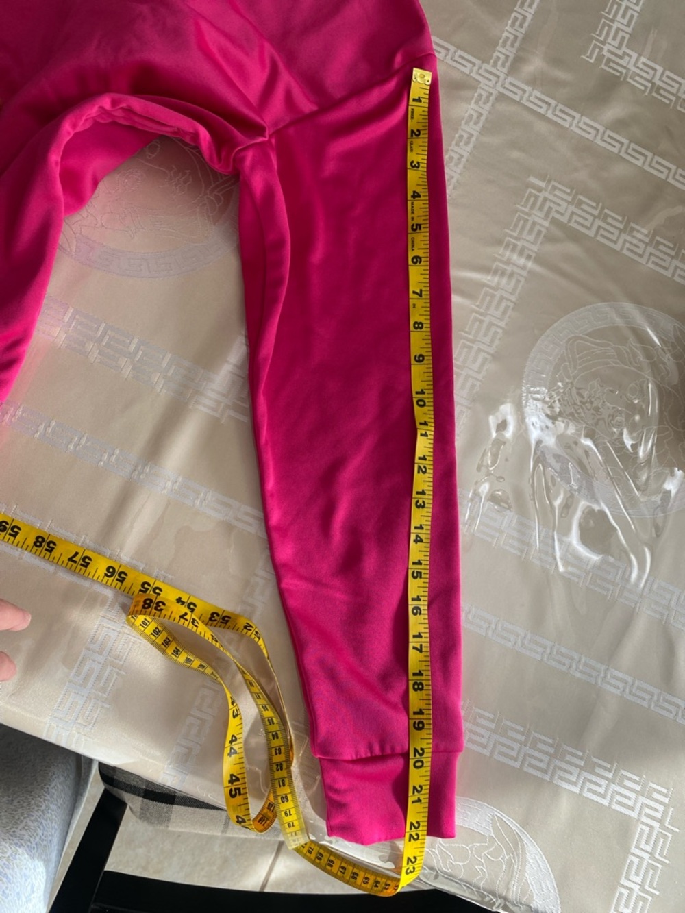 adidas Bright Pink Long Sleeve Crew Sweatshirt - Picture 10 of 10